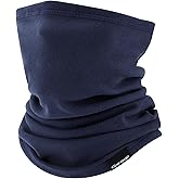 GXCROR Neck Warmer Winter Face Mask Fleece Neck Gaiter Ski Face Cover Cold Weather Scarf for Men & Women
