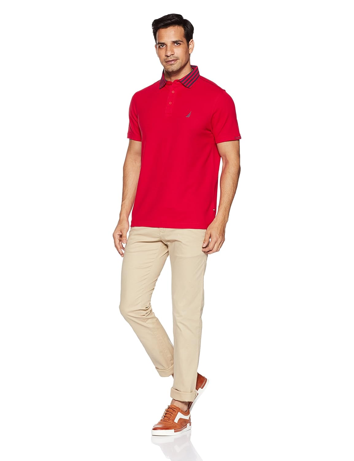 nautica men's solid slim fit t-shirt