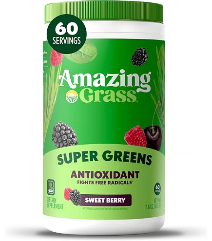 Amazon.com : Amazing Grass Green SuperFood Original, 60 Servings