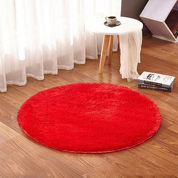 Tao Runder Teppich Wohnzimmer Wolldecken Computer Stuhl Boden