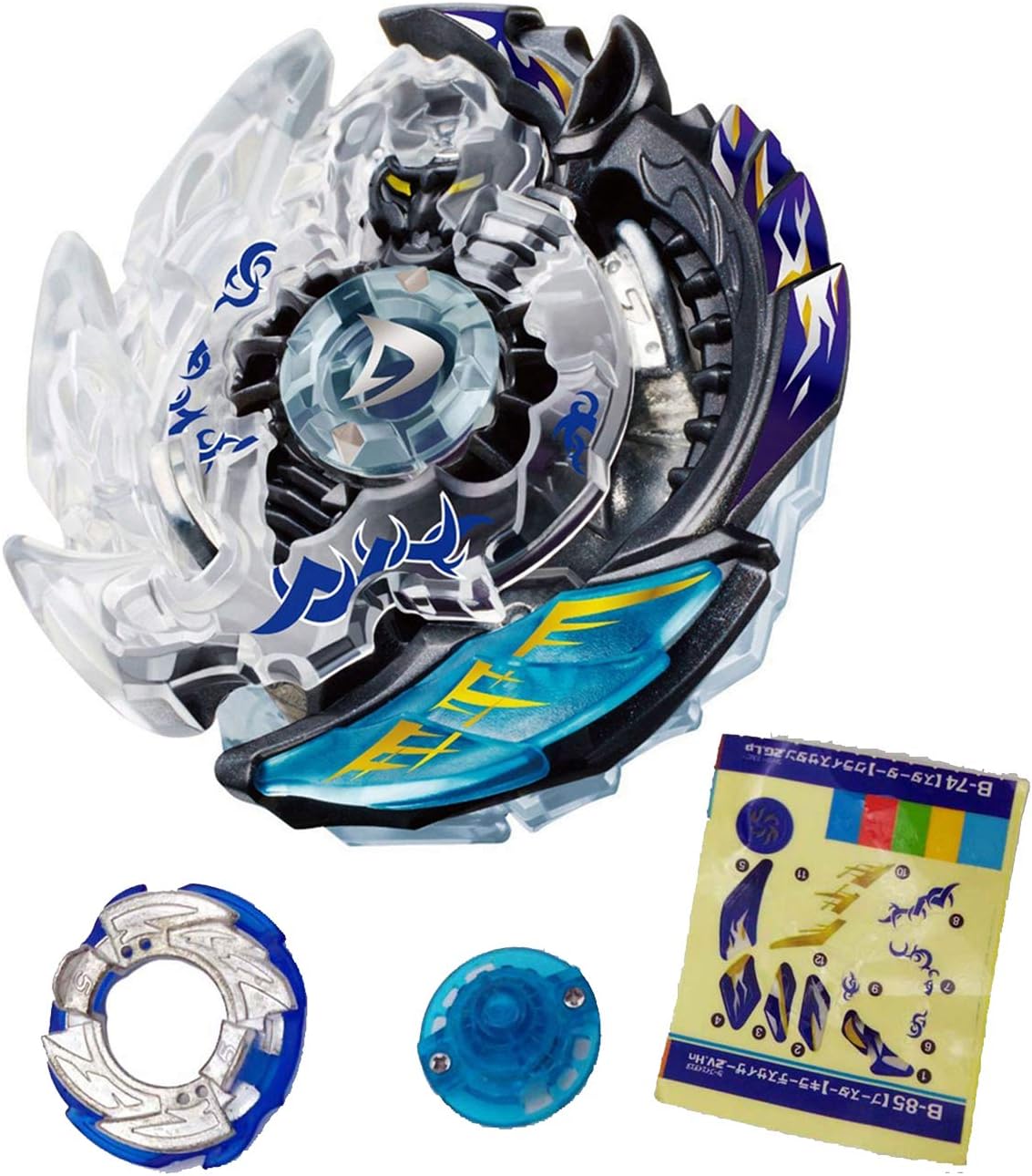 Dwin Bey Battling Top Blade Burst Starter Booster B-85 Killer Deathscyther .2V.Hn. Gyroscope Toy