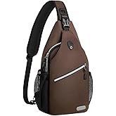 MOSISO Sling Backpack, Multipurpose Crossbody Shoulder Bag Travel Hiking Daypack