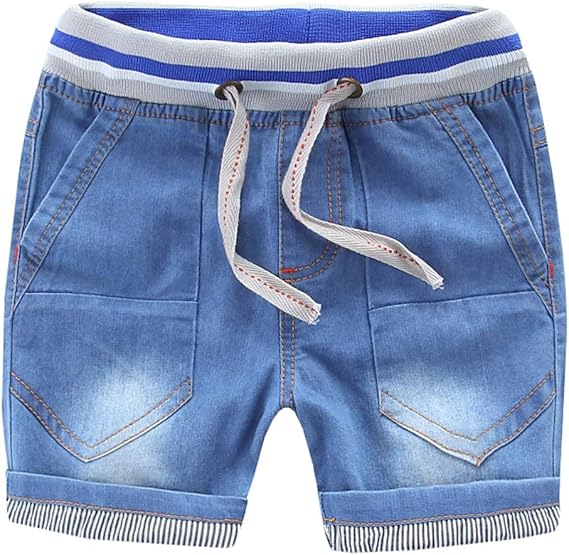 baby boy ripped jean shorts