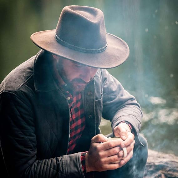 Stetson Gallatin Crushable Wool Felt 