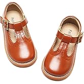Felix & Flora Toddler Little Girl Mary Jane Dress Shoes - Ballet Flats for Easter Flower Girl Party School Shoes.