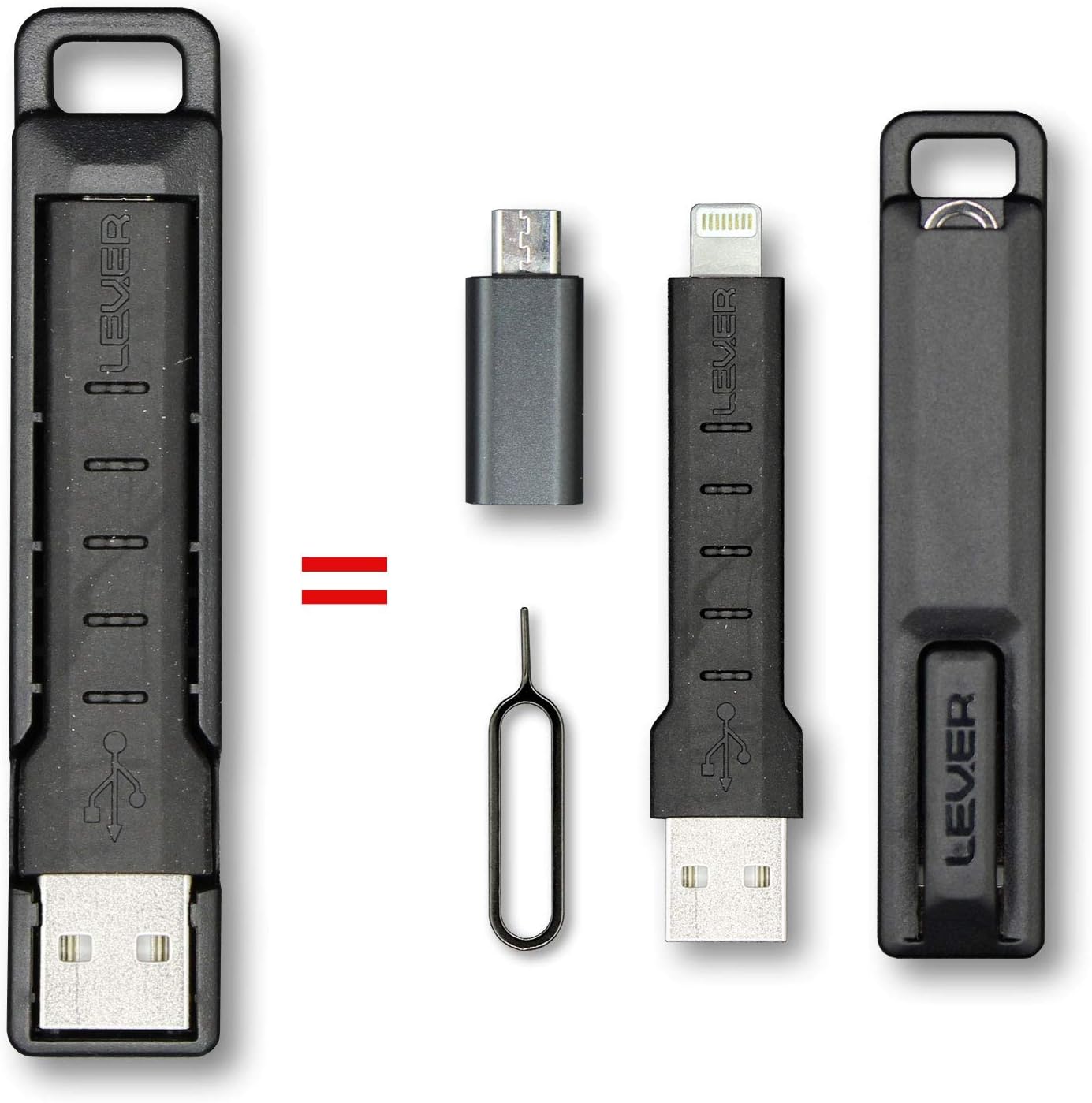 Lever Gear CableKit 2 in 1 Keychain USB Phone Amazon.co.uk Electronics