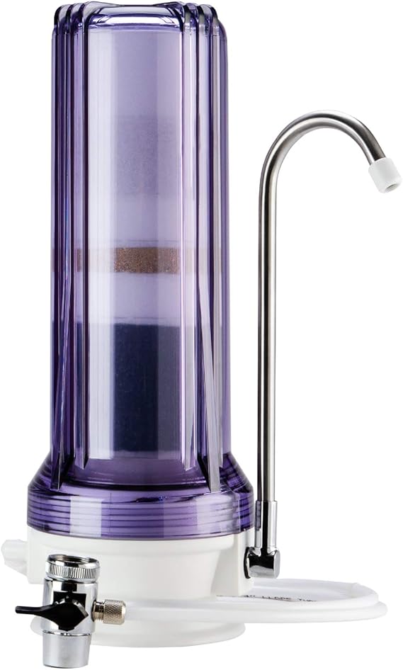 iSpring CT10 Countertop Multi Filtration Drinking Water Filter