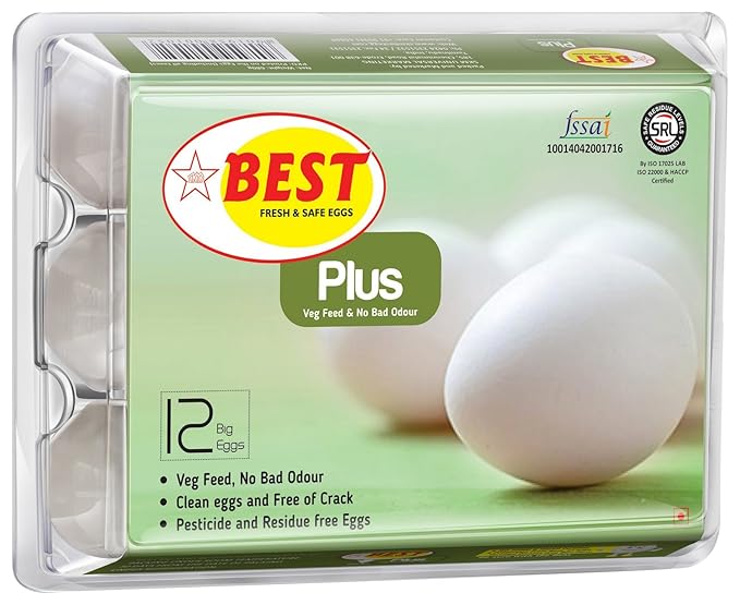 Best Plus Eggs, 12 Pieces