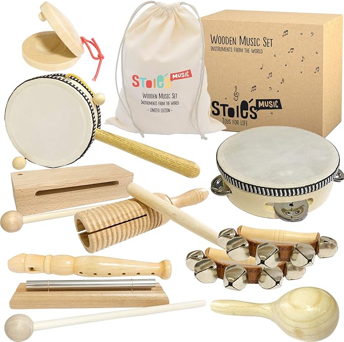 Stoie's International Wooden Music Set 