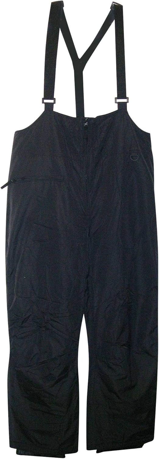 Snow Country Outerwear Mens Big and Tall Skiing Insulated Snow Bibs Pants (3XL Big, Black): Clothing