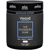 WelleCo The Goddess Elixir, Menopause Supplement for Women, 60 Capsules | Hair-Strengthening, Growth-Supporting, Keratin-Boosting, Anti-Breakage, Nourishing, Vegan, Gluten-Free