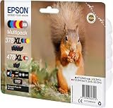 Epson C13T379D4010 X-Large Inkjet Cartridge 6 Pack Black Yellow Magenta Cyan view 3