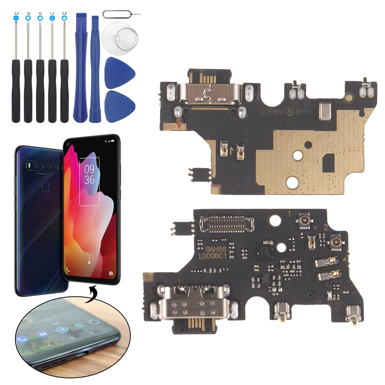 YWLRONG USB Charging Port for TCL 10L Dock