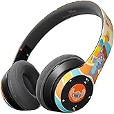 Disney Stitch Beach Day Bluetooth Over-Ear Headphones, Wireless Foldable Headset with Built-in Microphone - Stitch Beach Day Design, for Adults and Kids, Comfortable Auriculares