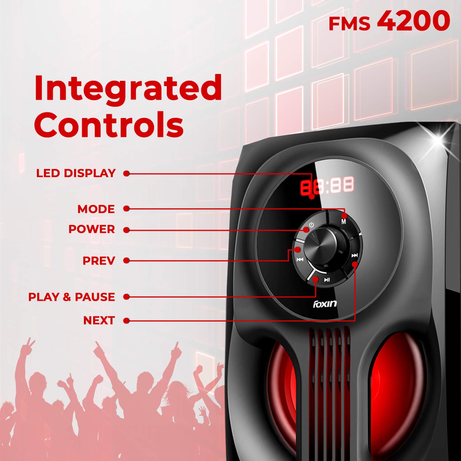 foxin 4.1 speakers price