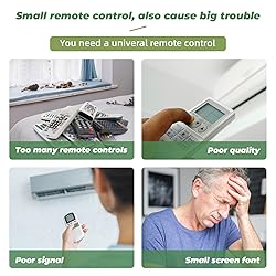 Universal AC Remote Control - 6000 in 1 LCD A/C