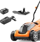 LawnMaster MX 24V 34cm Cordless Lawn Mower with 4.0Ah Battery view 9
