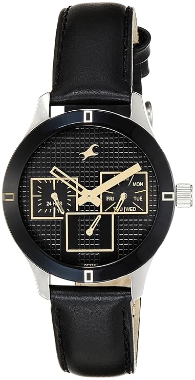 Casio Enticer Lady's Analog Black Dial Women's Watch - A1232 (LTP-E141L-1AVDF)