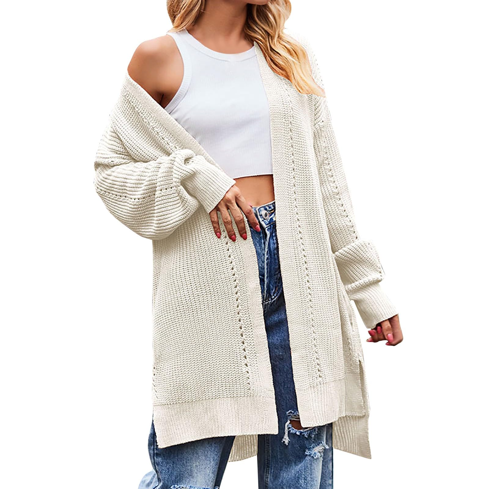 ADJHDFH Cardigan Sweaters For Women Lightweight