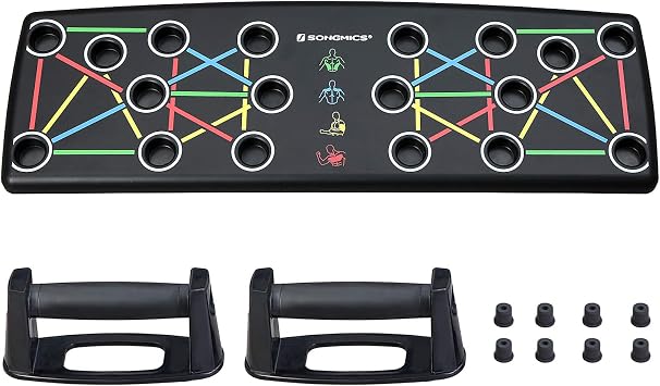 Songmics Liegestutzgriffe Mit Push Up Board 14 In 1