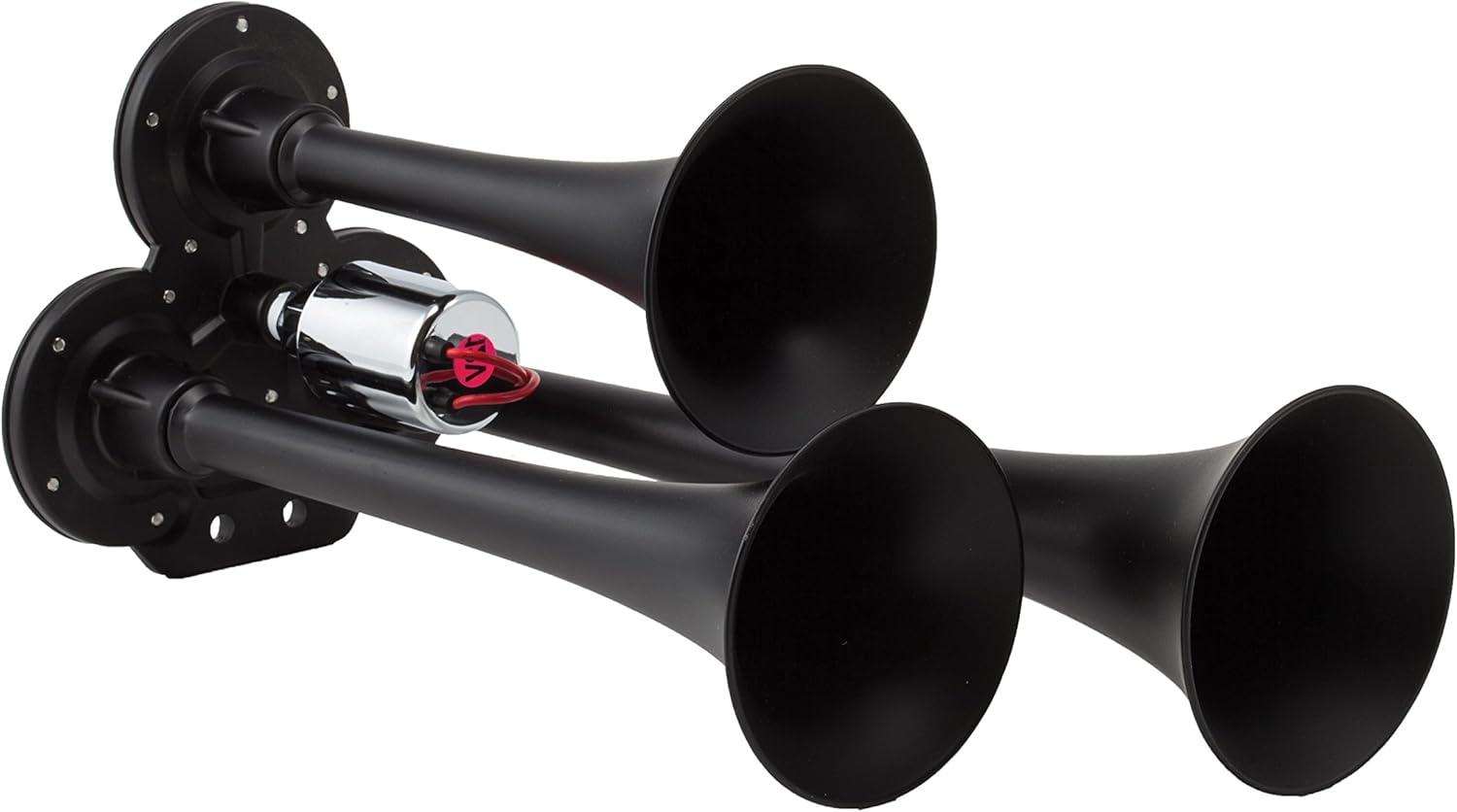 Kleinn Air Horns 1301 Black XCR 2.0 Zinc Alloy Mini Triple Train Horn, Air Horns Amazon Canada