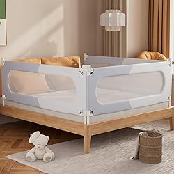 Newfinder Bed Rail for Toddlers - 3 Pack Toddler