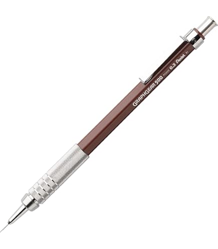Amazon.com : Pentel Mechanical Pencil Orenz 0.3mm, Black Body