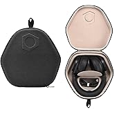 Hzycwgone Travel Case for Xbox Wireless Gaming Headset,Hard Portable Carrying Cover Storage Bag Accessories for Xbox Series X/Series S/Xbox One 2024 Over Ear Headphones(Black)