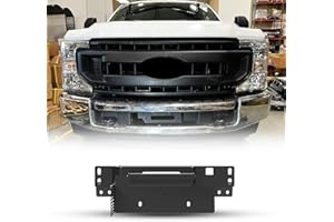 CPW Winch Plate for 2017-2026 Ford F-250/F350 Front Bumper, 12000 lbs Capacity