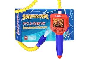 TOYCOST Borescope Snake Camera with Light for Kids, Educational STEM Toys for Boys & Girls 4-6, Unique Birthday Gifts for Kids 4 5 6 7 8 9 10 Years Old, Science Gifts for Hiking Camping Nature Exploration