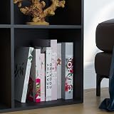 Vida Designs Durham 6 Cube Black Bookcase Storage Organiser view 3
