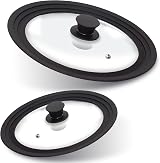 Anaeat Silicone Universal Lid for Pots Pans Skillets 18-30 cm