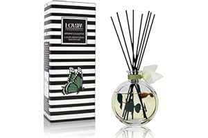 LOVSPA Peppermint & Eucalyptus Unwind Luxury Home Fragrance Diffuser Reeds Set | A Blend of Fresh Peppermint Sprigs, Aromatic Eucalyptus & Creamy Vanilla