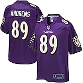 NFL PRO LINE Men's Mark Andrews Purple Baltimore Ravens Replica Jersey