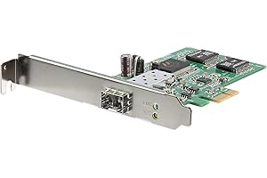 StarTech Network PEX1000SFP2 PCI-Express Gigabit Ethernet Fiber Card with Open SFP NIC Retail