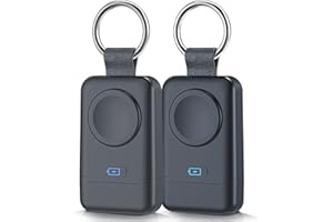 HUOTO Portable Charger for Apple Watch,2 Pack Magnetic Keychain Wireless Power Bank Watch Charger for Apple Watch Series 9/8/7/6/SE/5/4/3/2/1/UItra/UItra 2,1400mAh Travel iWatch Charger Style Gift