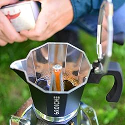 GROSCHE Milano Stovetop Espresso Maker Moka Pot 9