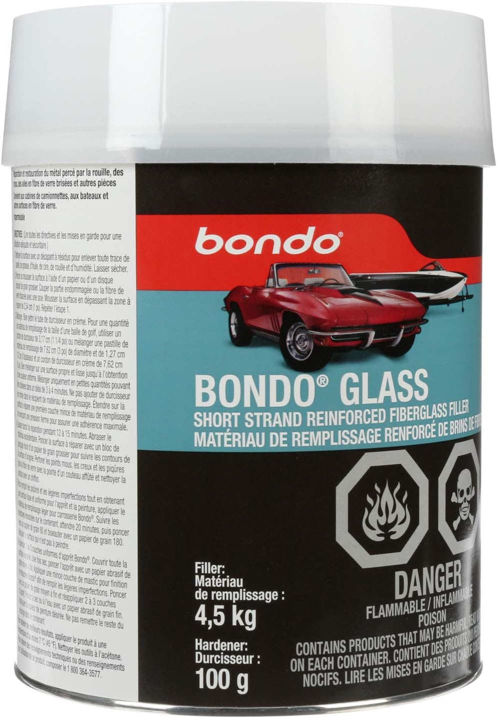 Amazon Com Bondo Bondo Glass Reinforced Filler 00274 1 Gallon Garden Outdoor auto body fiberglass repair on Amazon Com Bondo Bondo Glass Reinforced Filler 00274 1 Gallon Garden Outdoor