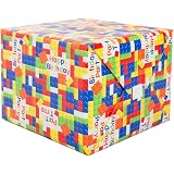 Amazon.com: Lego Gift Wrapping Paper Lego Bricks Set: Toys &amp; Games