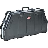 SKB Cases 2SKB-4119 Hard Exterior Waterproof ATA Single Parallel Limb Bow Utility Carrying Case, Black