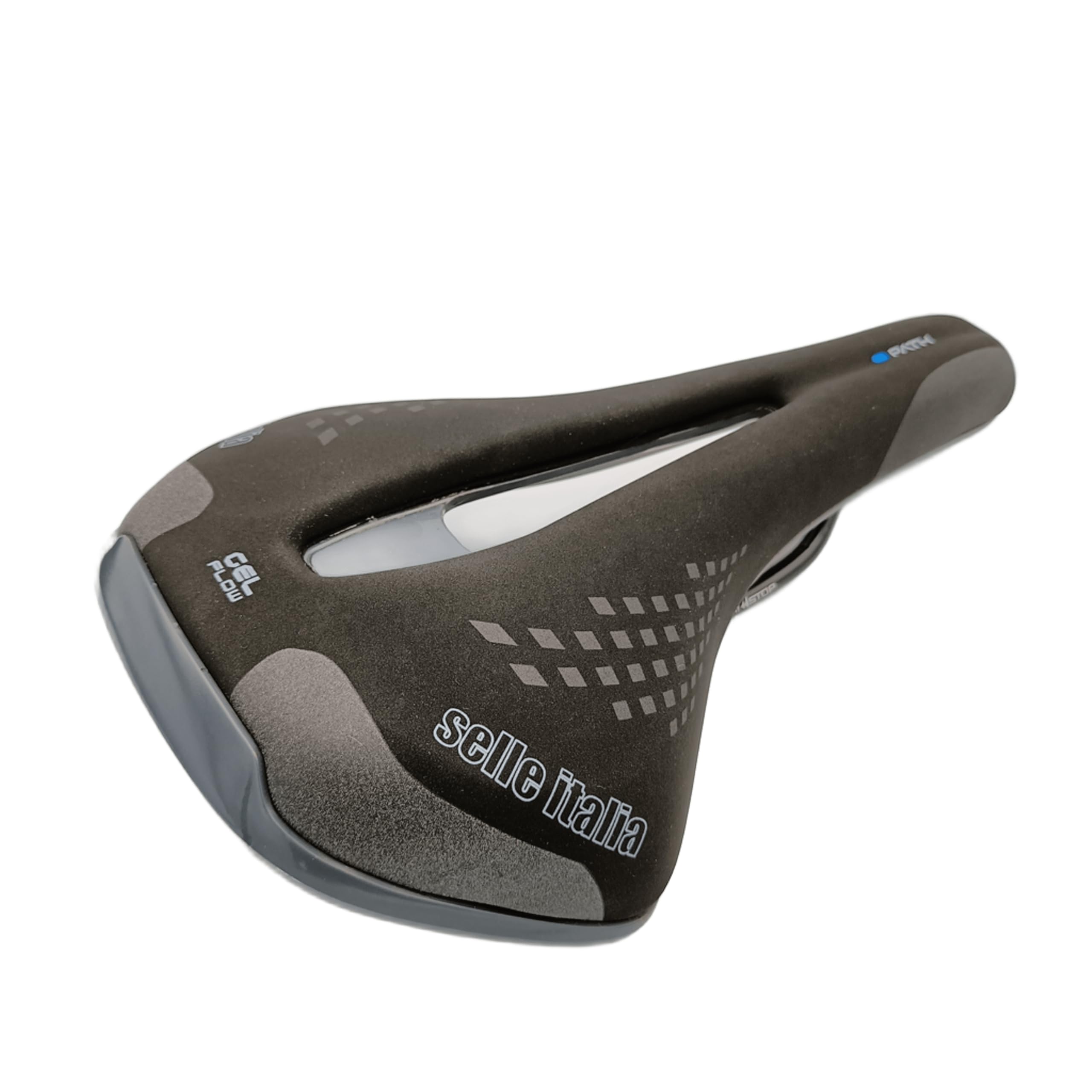 Selle Italia - LADY Path GF, Woman Bicycle Saddle with Gel Seat, Suitable for trekking, commuting, road and e-bike - Black