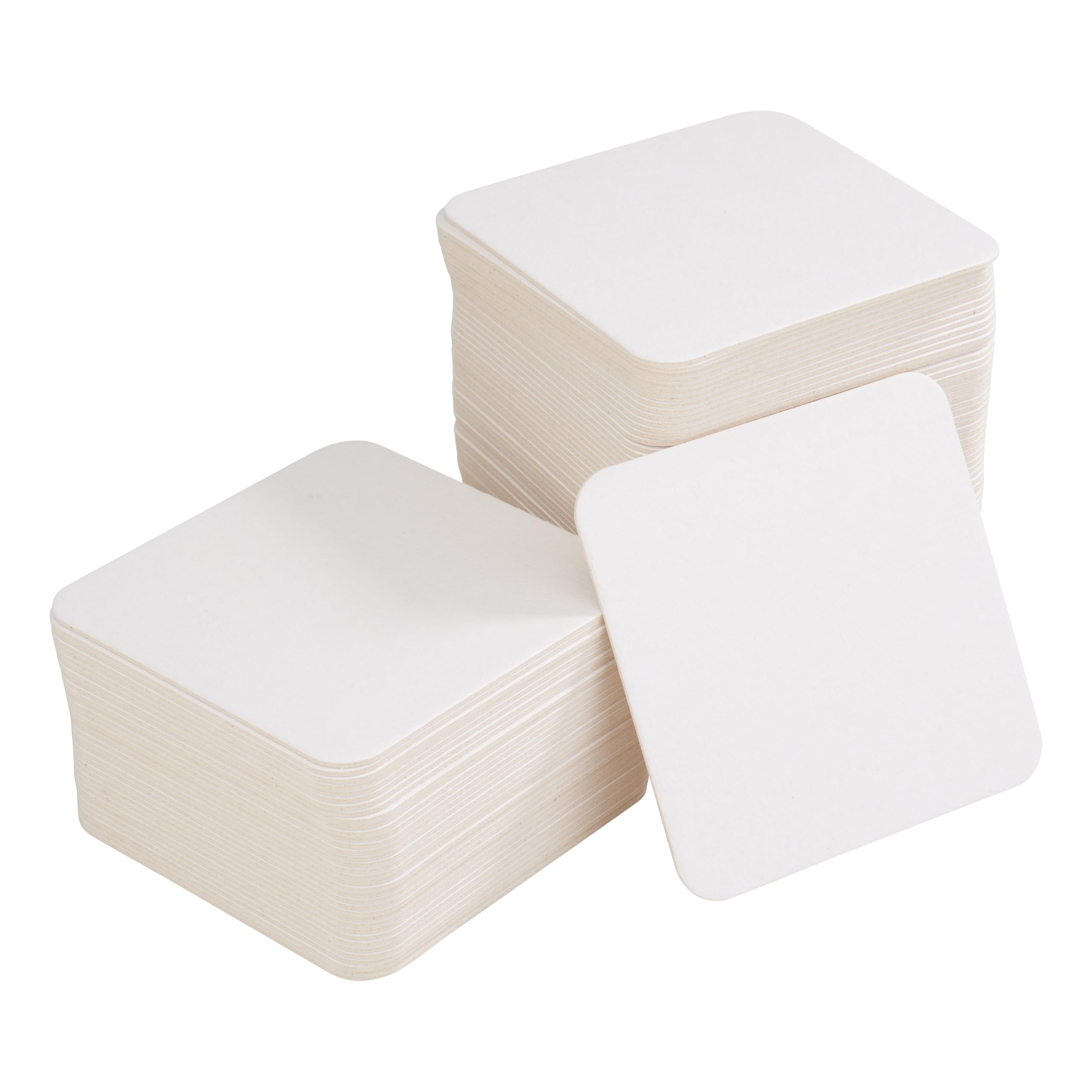 folia 2326 Beer Mats, Beer Coasters, Square, 9.3 x 9.3 cm Pack of 100