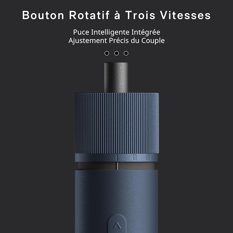 - Kit de tournevis électrique sans fil magnétique avec 25 embouts