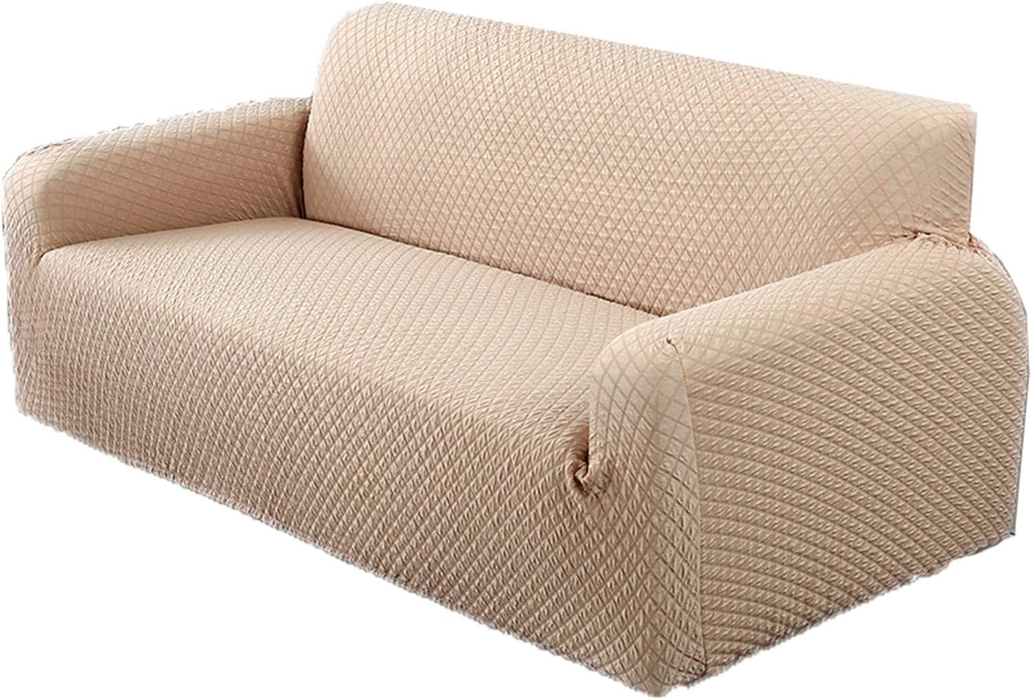 thumbnail interactive-video image 1 of Thick Velvet Stretch Sofa Cover Slipcover - 1/2/3/4 Seat, Furniture Protector 1 of 3