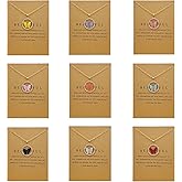 VIRAVENTO Butterfly Necklaces for Women 9Pcs Colorful Butterfly Necklace Set Butterfly Pendant Necklace Trendy Chain Necklace