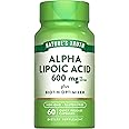 Nature's Truth Alpha Lipoic Acid 600mg | plus Biotin Optimizer | 60 Capsules | Non-GMO & Gluten Free Supplement