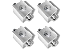 ACYOYAVA 4 Pcs #4-2/0 Neutral Lug Kit | Circuit Breaker Ground Lugs | Aluminum Grounding Lugs for Electrical Connections