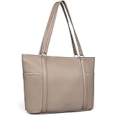 befen Genuine Leather Laptop Tote Bag for Women, Womens 15 Inch Computer Bags Work Totes Purse Shoulder Purses Handbags