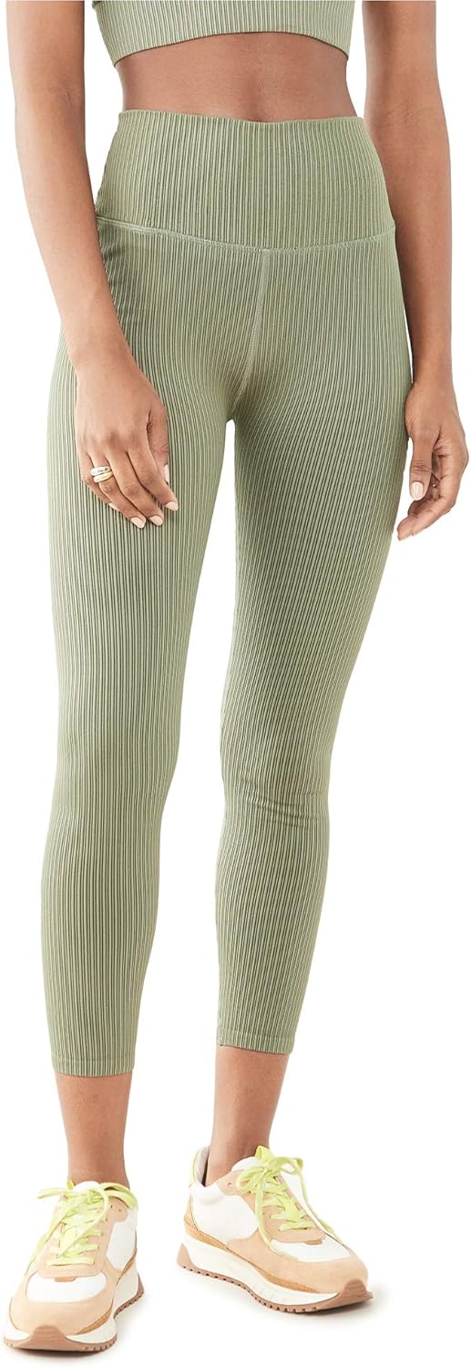 Good American Essentials Women's Seamless Ribbed Leggings at Amazon Womenâs Clothing store