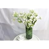 AUSBENDER Tall Fall Branches Wedding Picks Faux Stems White Artificial Flowers 24.4"(WildHydrangeaSpray) Floral Arrangement R